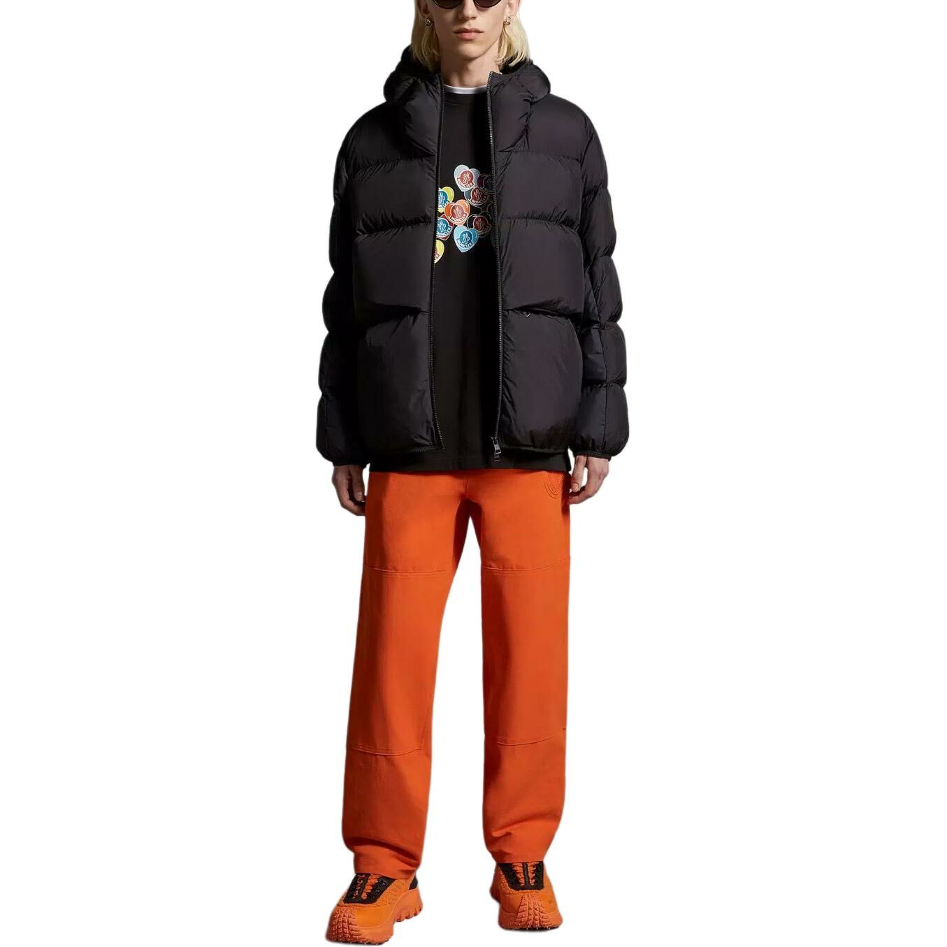 【代購】Moncler FW23 Alnair Short Down Jacket Down Jacket Men's Black