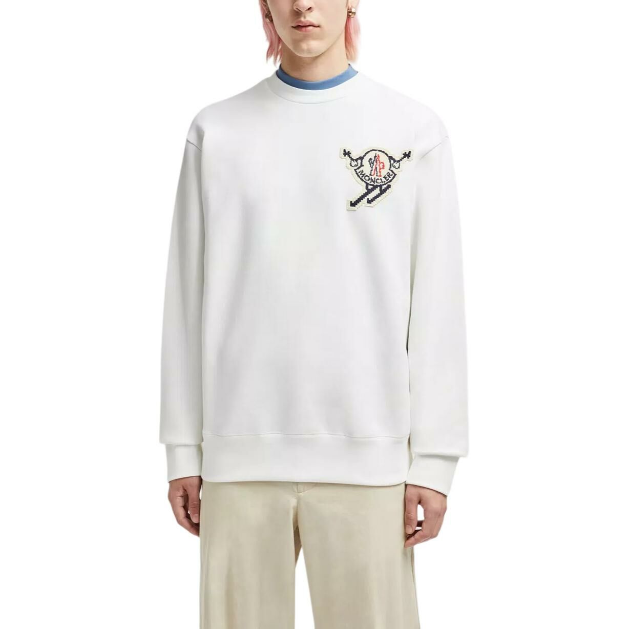 【代購】Moncler Logo Patch Crewneck Sweatshirt