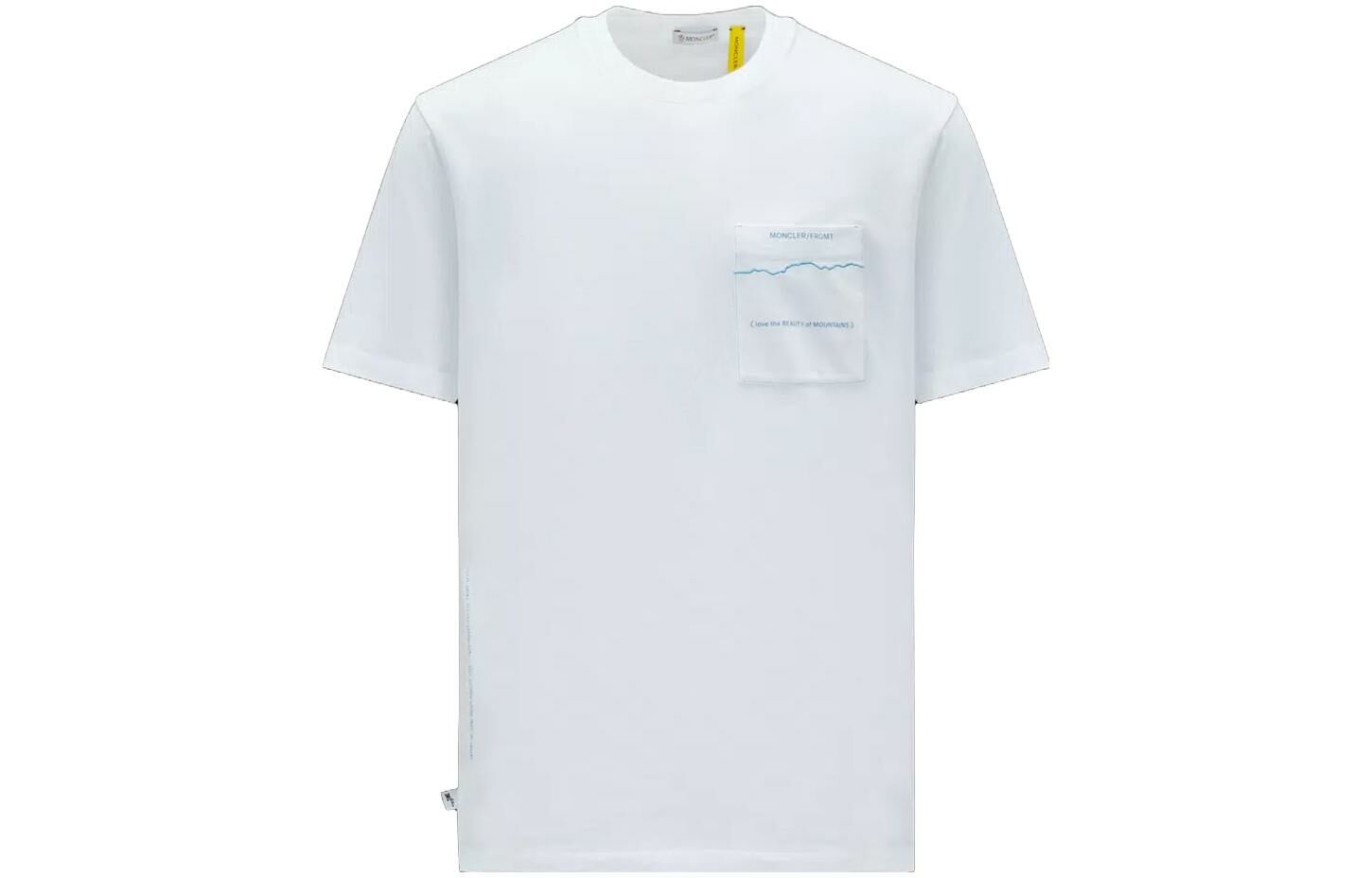 【代購】Fragment Design X Moncler T-Shirts Unisex White