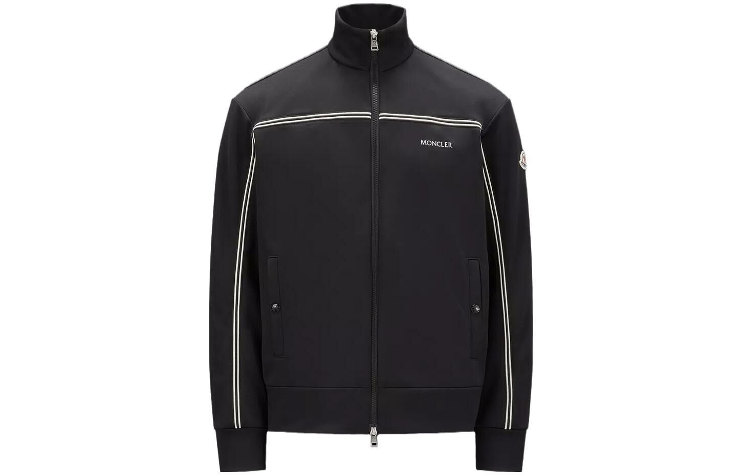 【代購】Moncler Logo print Zip up Sweatshirt