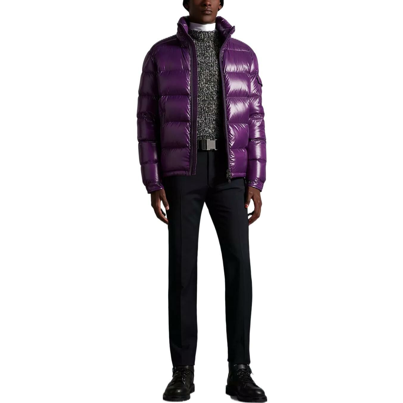 【代購】Moncler Down Jacket Winter Men's Grape Purple