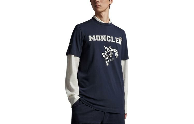 【代購】Moncler SS24 CNY T-Shirts Men Navy