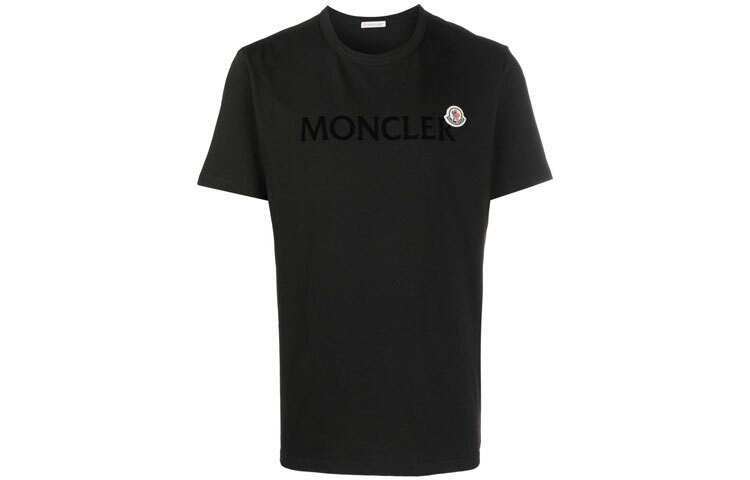 【代購】Moncler Flocked logo Cotton T shirt