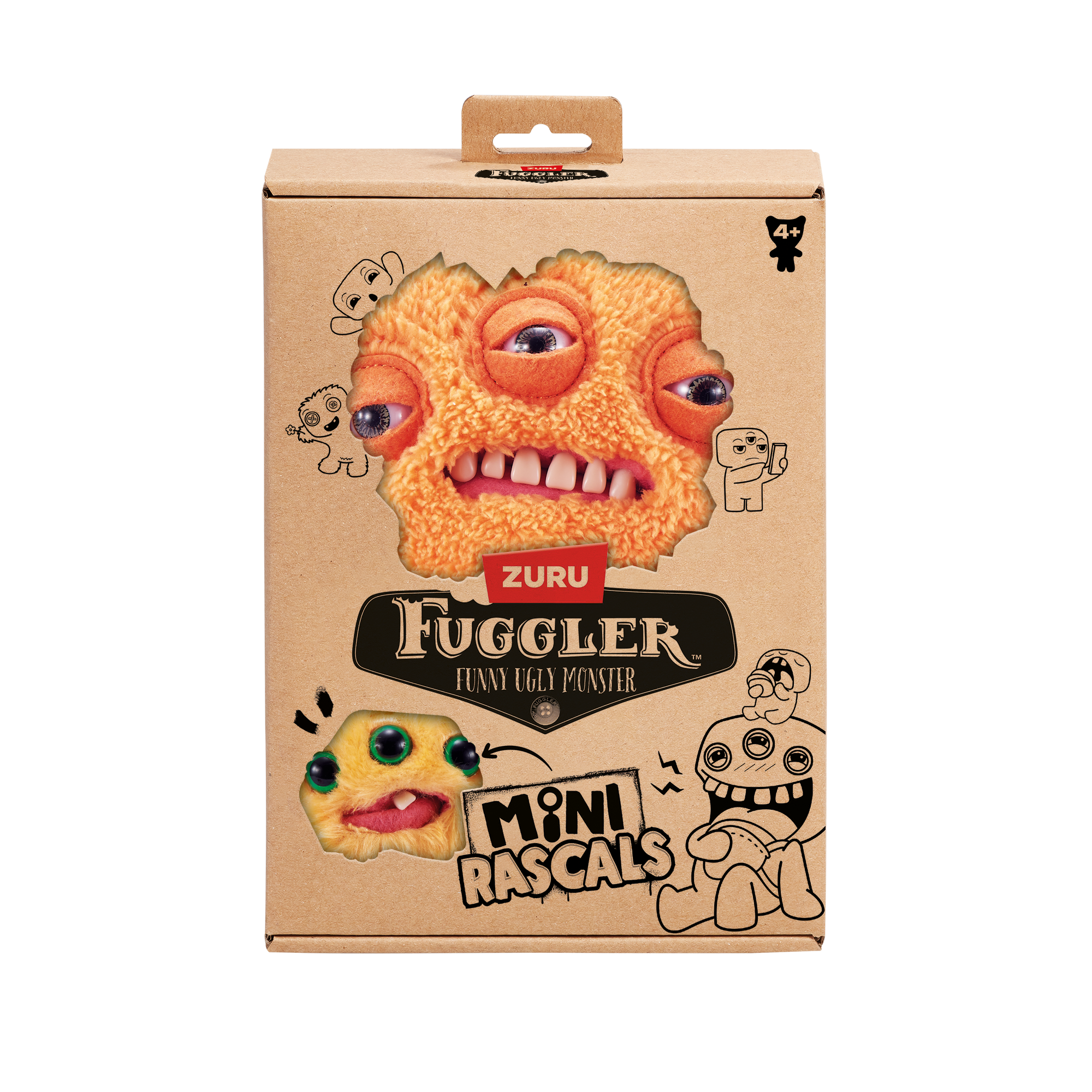 FG78452 Fuggler 雙重麻煩系列 - 煩惱星怪(橙色)