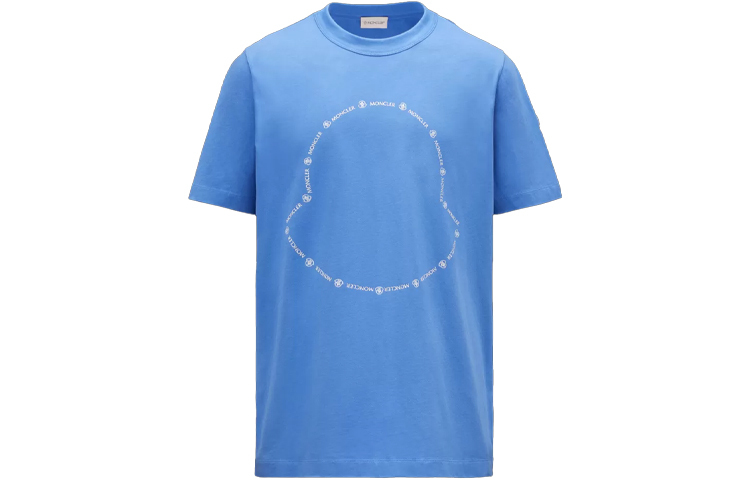 【代購】Moncler SS22 T-Shirts Men Night Blue