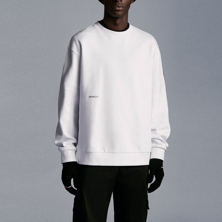 【代購】Moncler Sweatshirts Men White