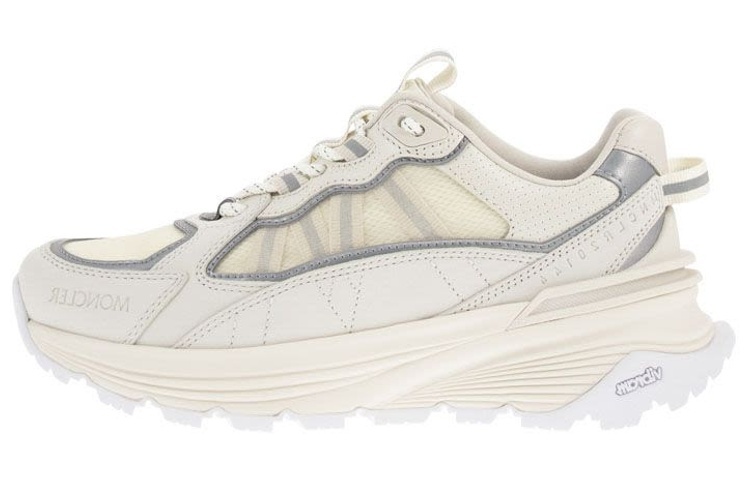 【代購】Moncler Cushioned Slip-Resistant Low-Top Sports Casual Shoes Women's White