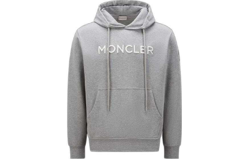 【代購】Moncler Logo print Drawstring Hoodie