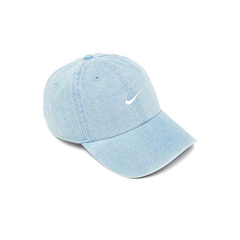 Nike Club Unstructured Denim Cap 單寧 老帽 帽子 藍色 HF0383-429 [台灣現貨]