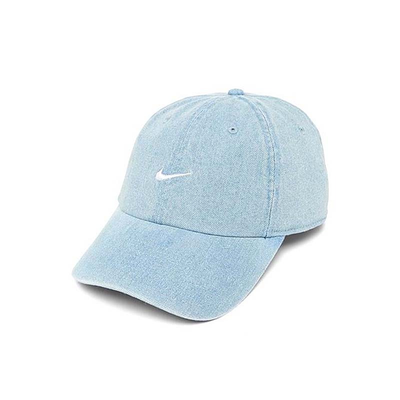 Nike Club Unstructured Denim Cap 單寧 老帽 帽子 藍色 HF0383-429 [台灣現貨]