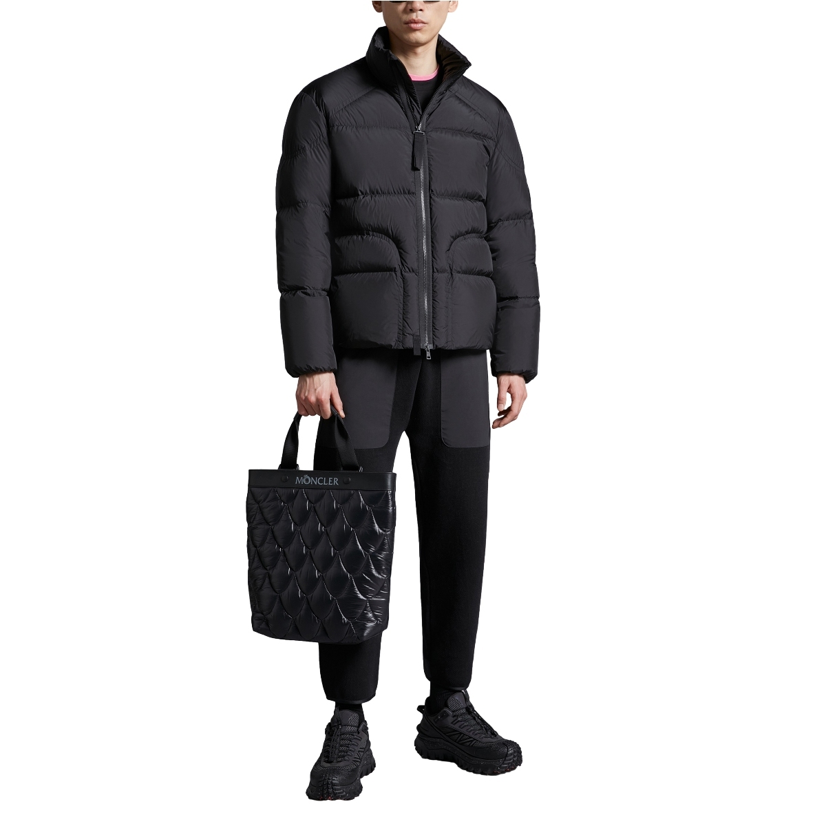【代購】Moncler Down Jacket Men's Black