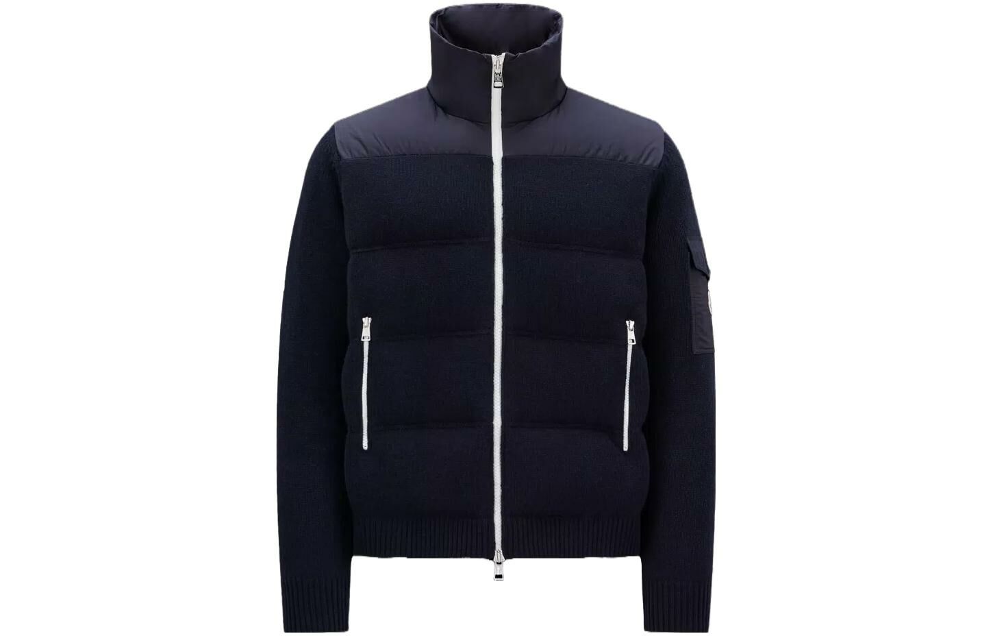 【代購】Moncler Knitted Wool Quilted Jacket