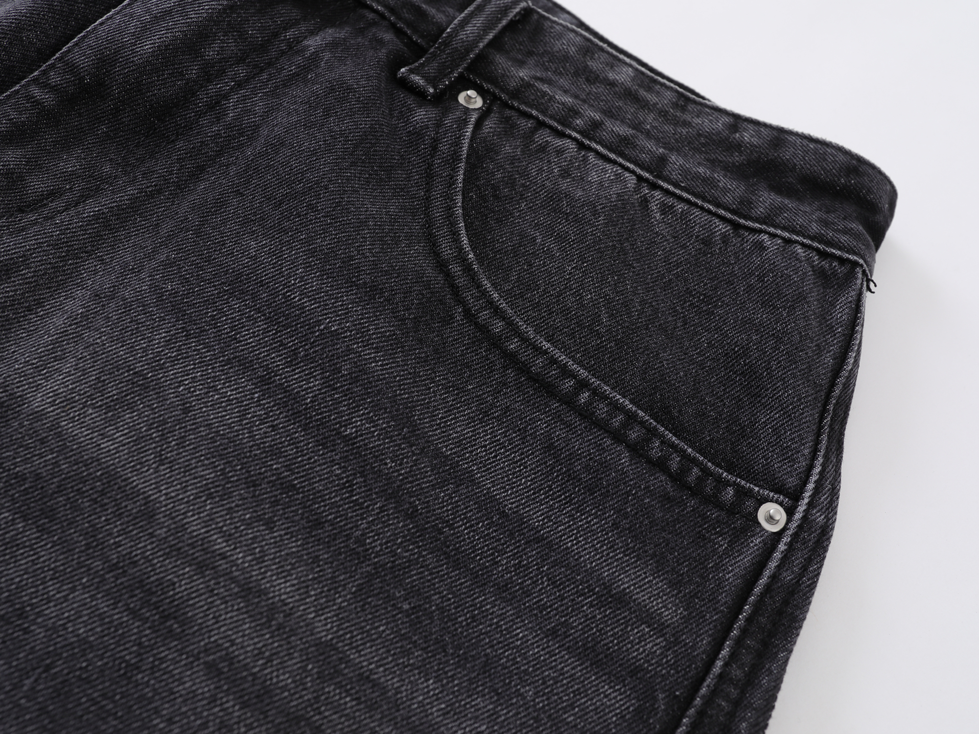 《S.V》雙曲線牛仔喇叭褲