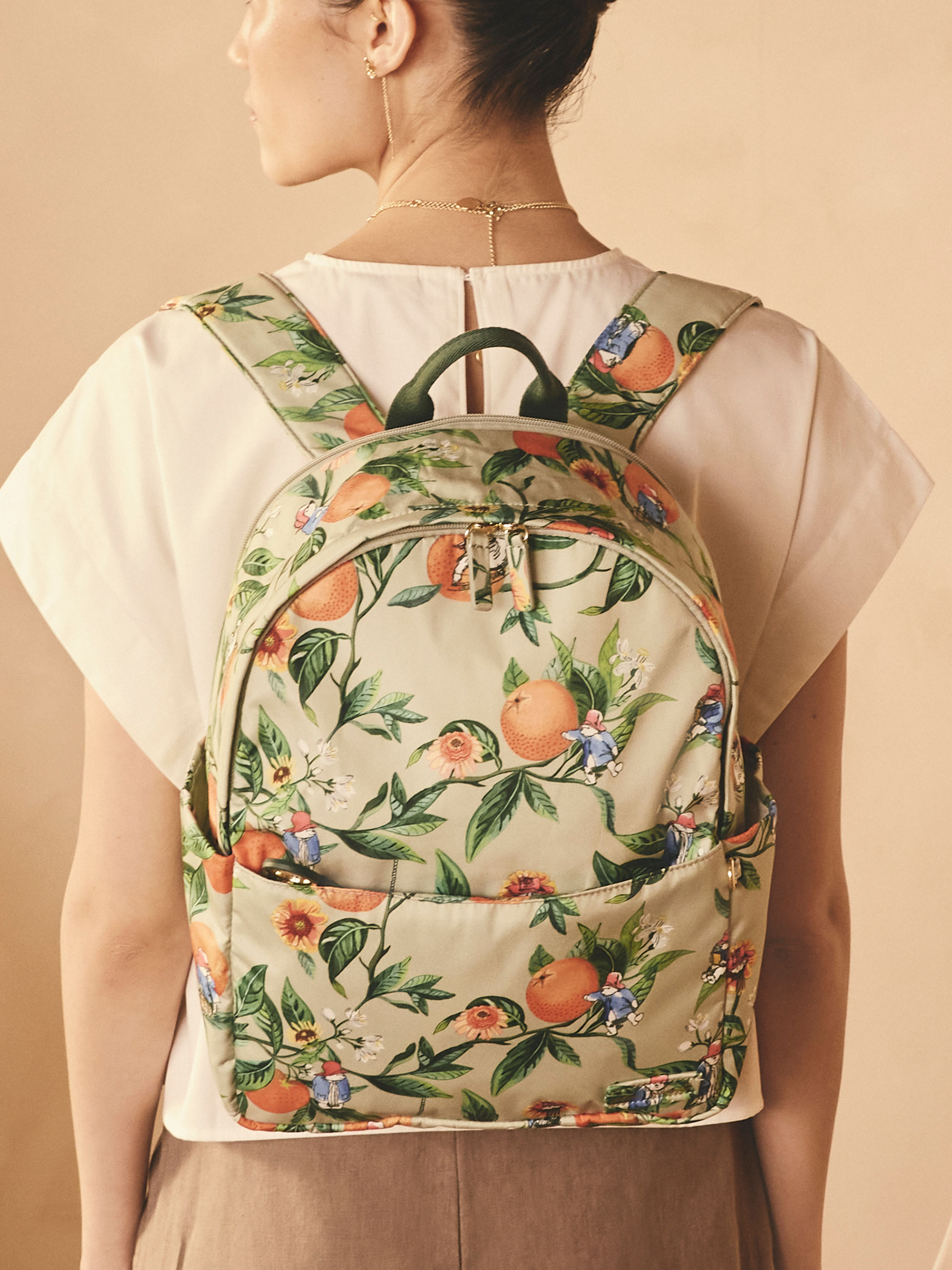 Paddington Oranges柏靈頓熊春夏聯名入門款雙層後背包