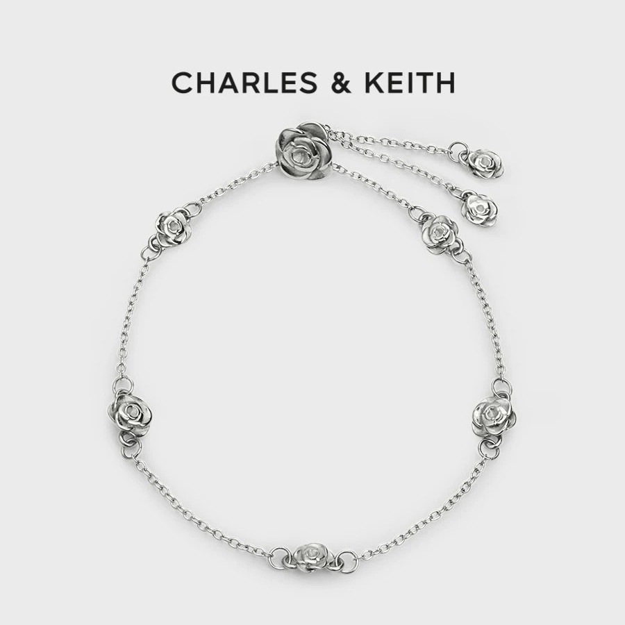 CHARLES & KEITH 小CK 夏新 玫瑰後花園系列 可調節 CK5-13220044