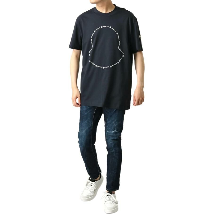 【代購】Moncler T-Shirts Men Blue