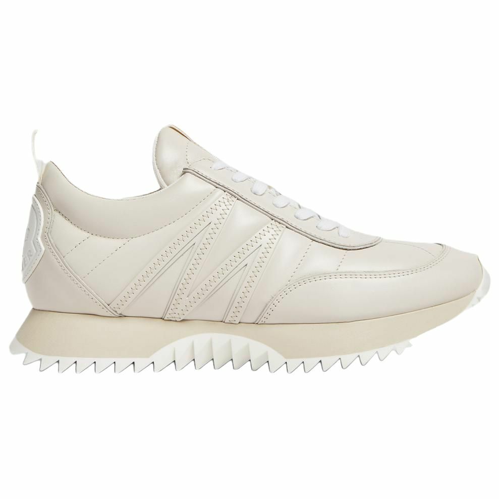 【代購】Moncler Pacey Low-Top Casual Shoes 3cm Women's Milk White