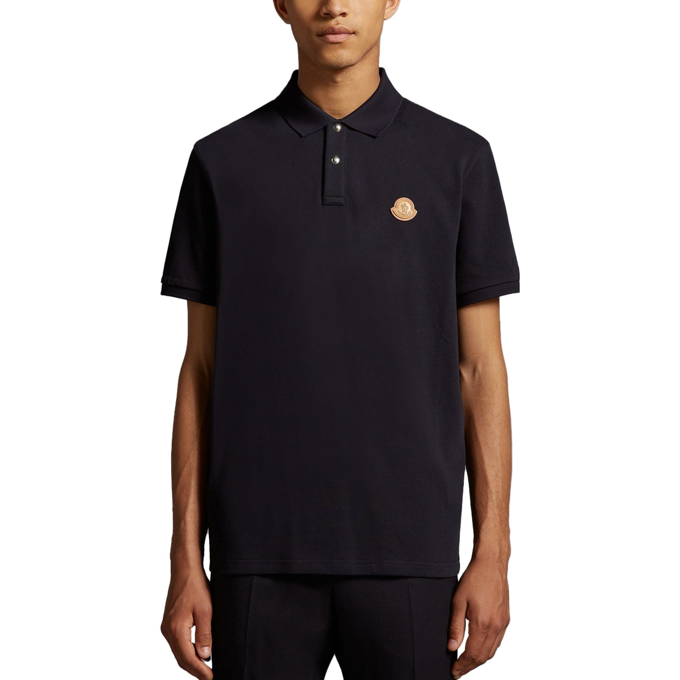 【代購】Moncler Logo-patch Cotton Polo Shirt