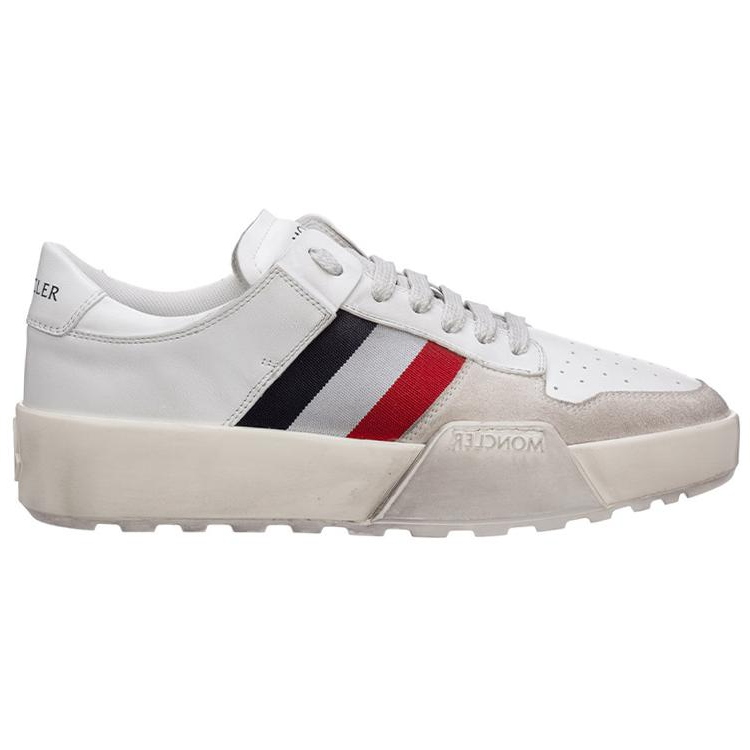 【代購】Moncler Skateboard Shoes Men Low-Top White