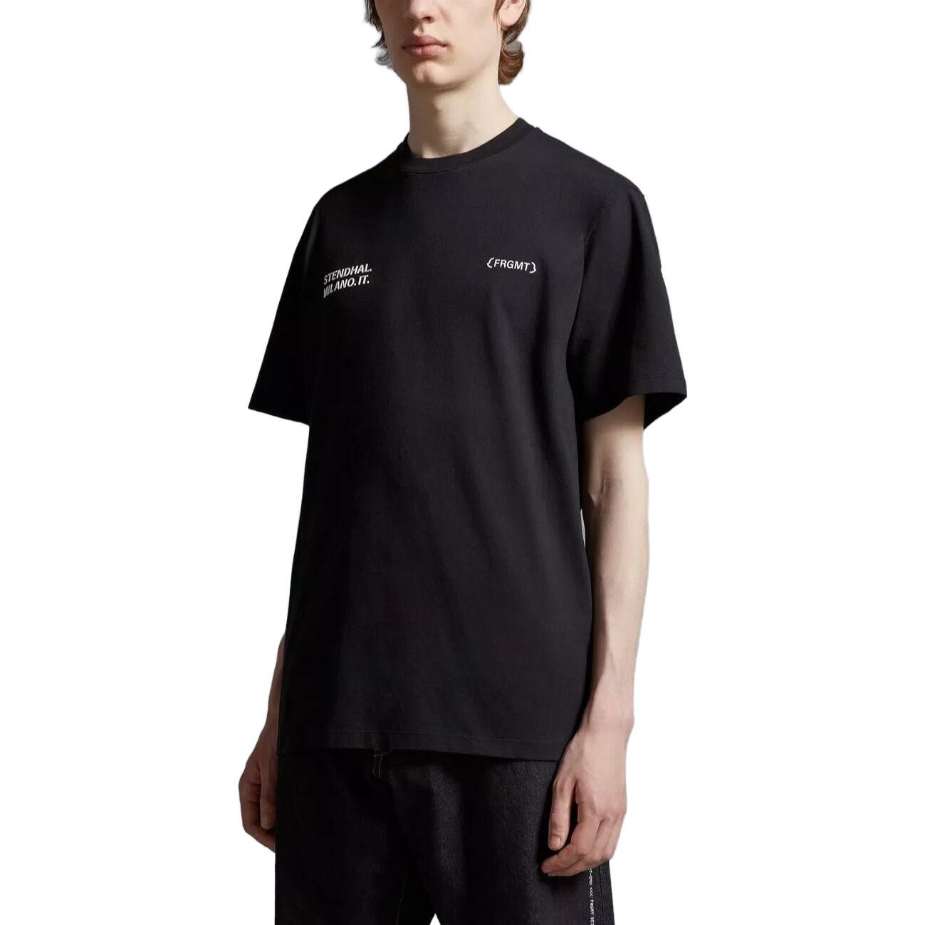 【代購】Moncler Moncler X FRGMT Co-branded SS23 T-Shirt Unisex Black