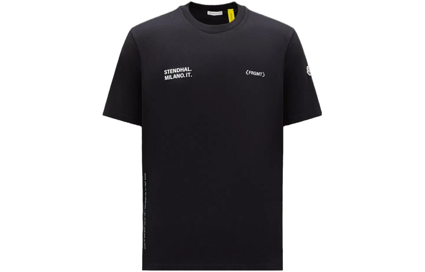 【代購】Moncler Moncler X FRGMT Co-branded SS23 T-Shirt Unisex Black