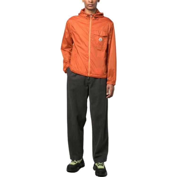 【代購】Moncler Logo Patch Zip Up Jacket