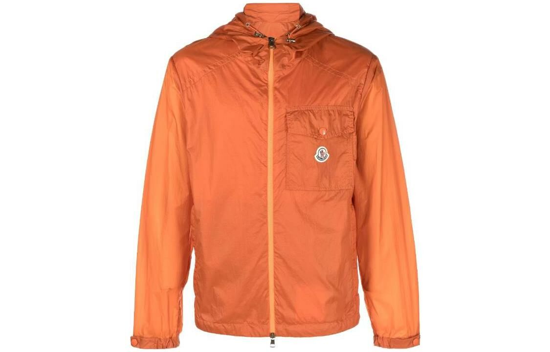 【代購】Moncler Logo Patch Zip Up Jacket