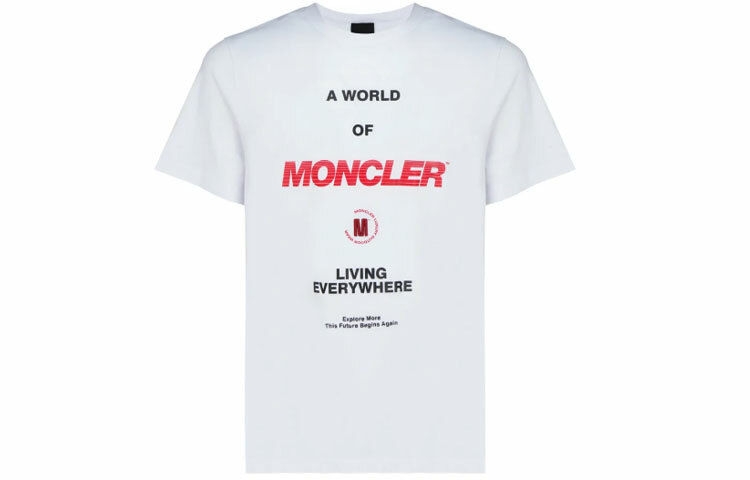 【代購】Moncler SS22 T-Shirts Men White