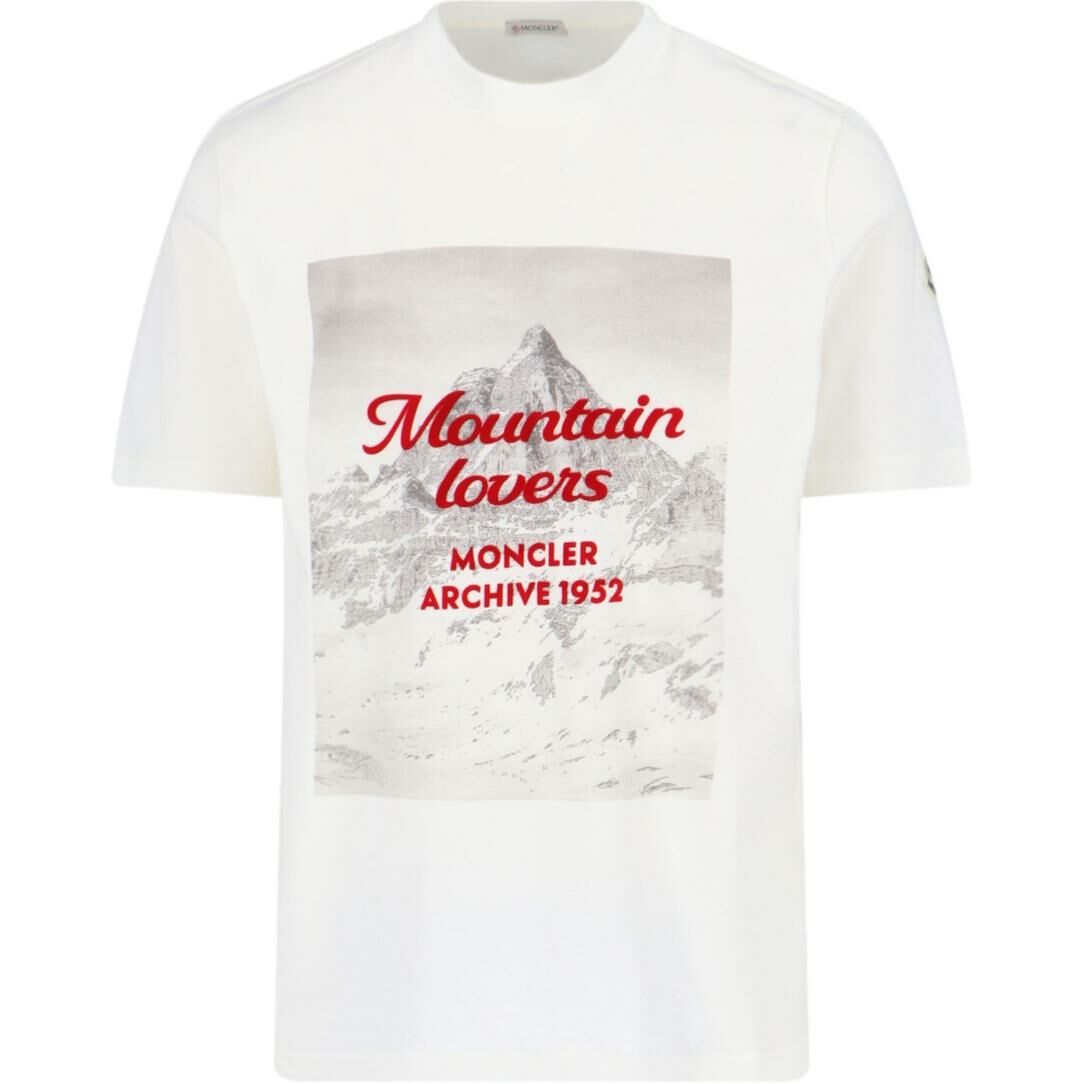 【代購】Moncler 1952 Printed Crewneck T-Shirt