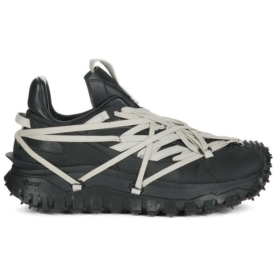 【代購】RICK OWENS x Moncler Trailgrip Low-Top Casual Shoes Unisex Black