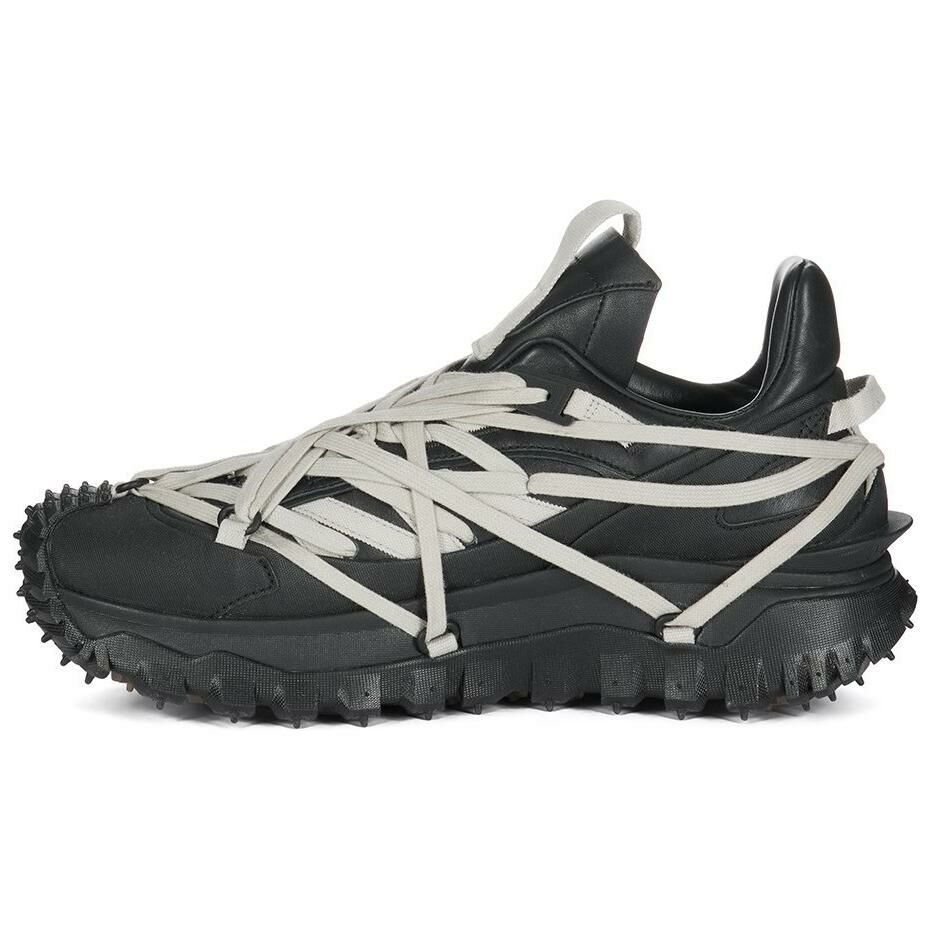 【代購】RICK OWENS x Moncler Trailgrip Low-Top Casual Shoes Unisex Black