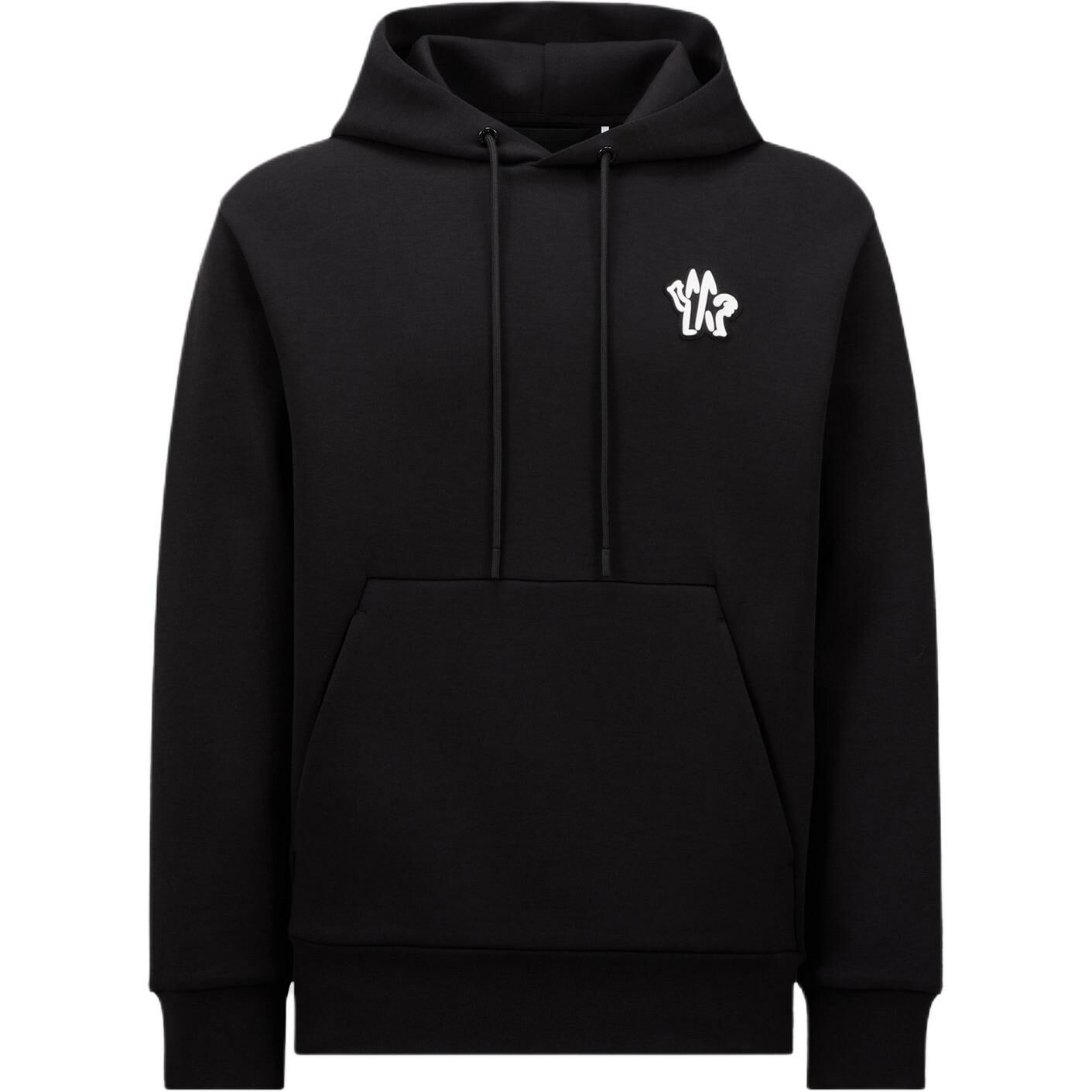 【代購】Moncler Logo Patch Drawstring Hoodie