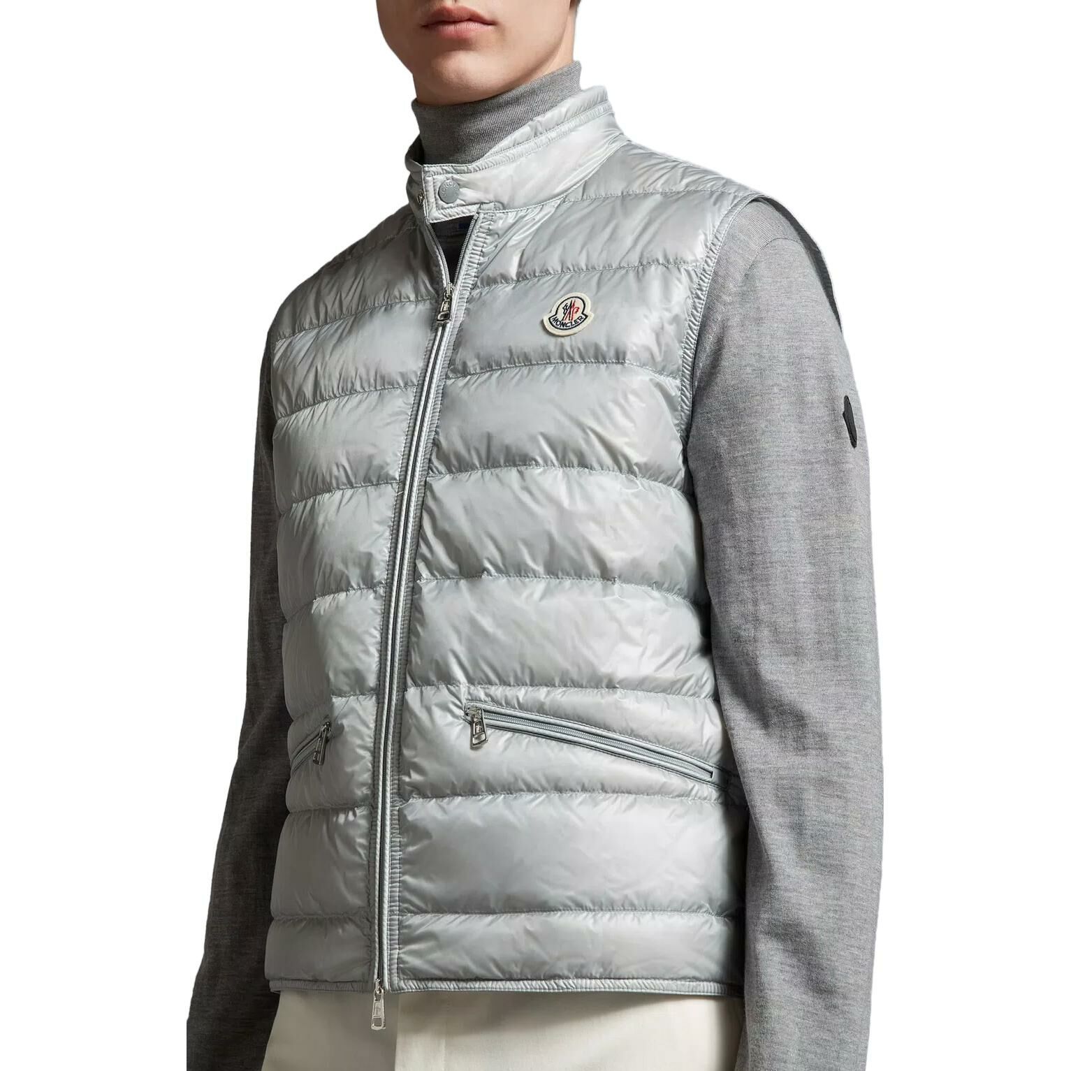 【代購】Moncler Vests Men Light Gray