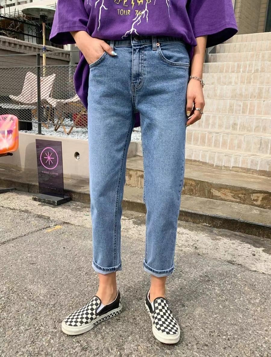 ᴴᴼᵀ ▸▸店長推薦◃◃ 春夏新款/錐型男友褲  MANIFEST正韓🇰🇷