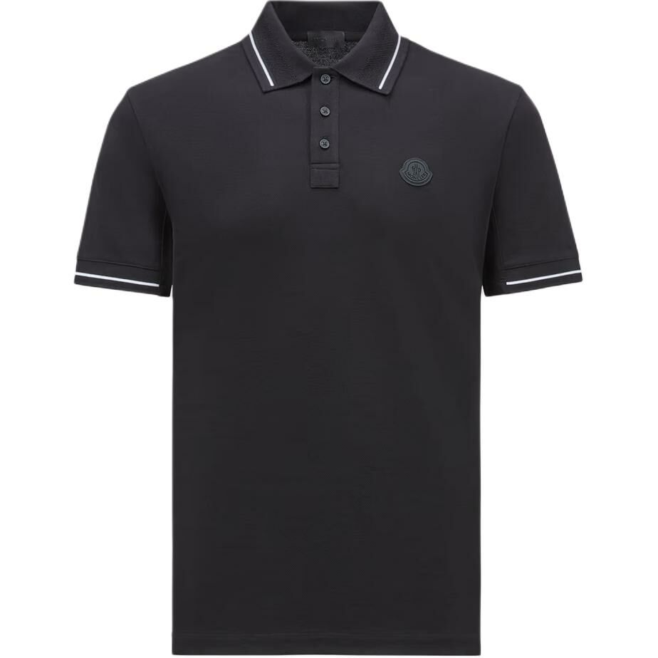 【代購】Moncler Logo Patch Short Sleeved Polo Shirt