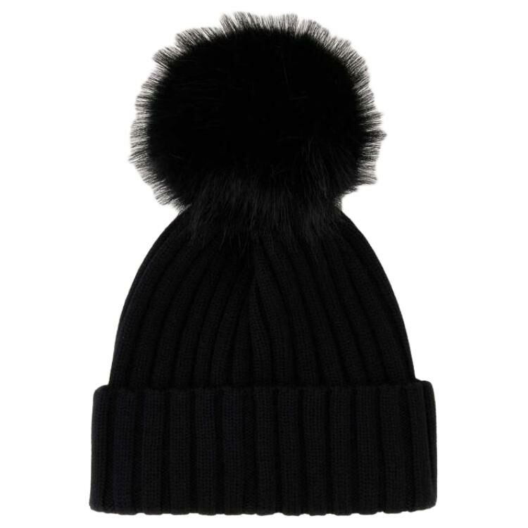 【代購】Moncler Ribbed Hat With Pom Pom