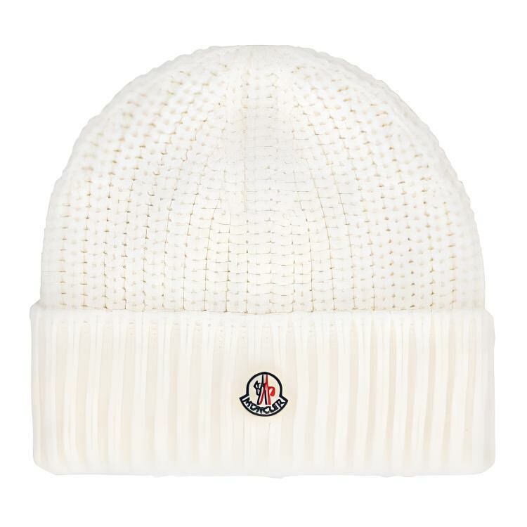 【代購】Moncler Wool Beanies Women's White