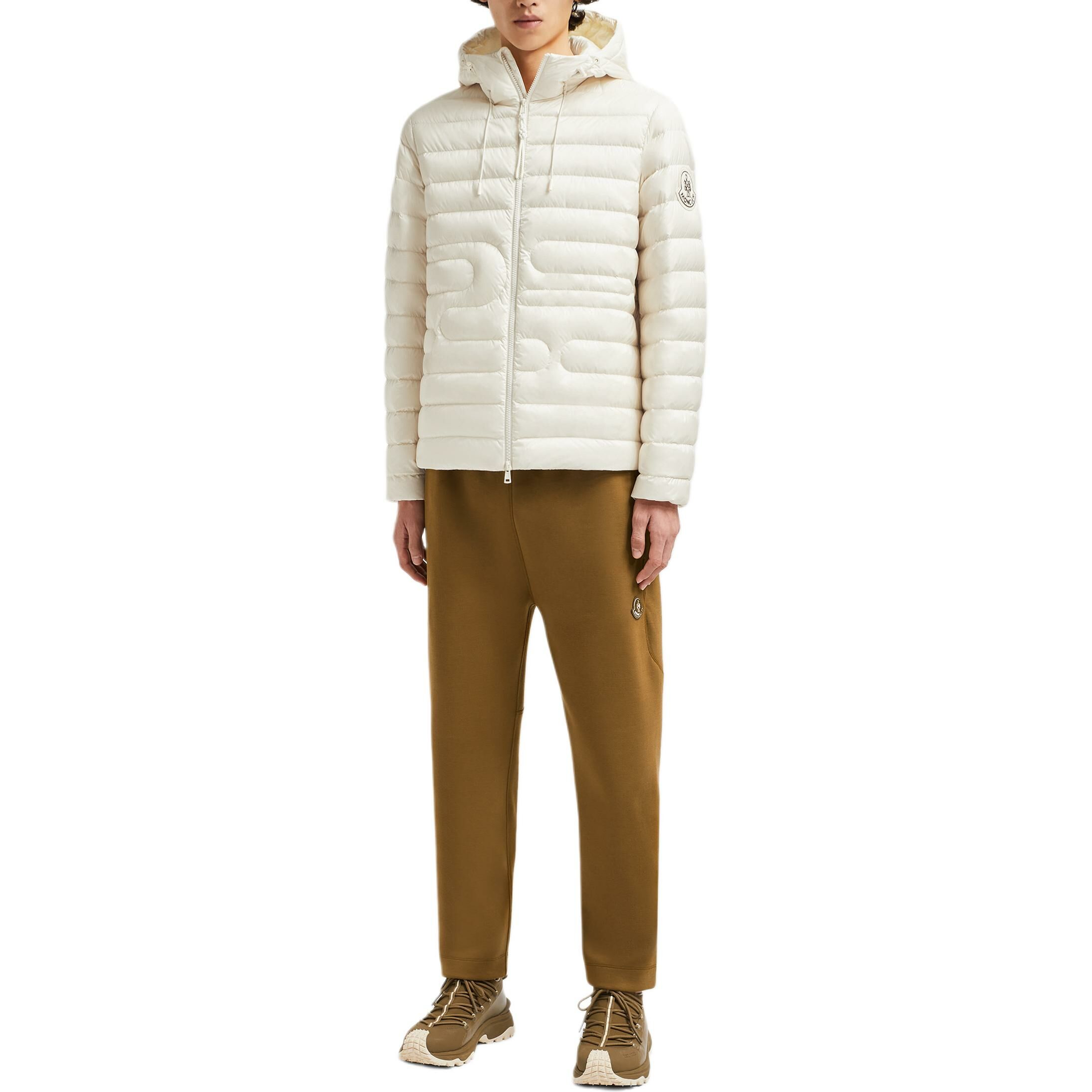 【代購】Moncler Snake Year Capsule Collection Down Jackets Men Ivory White