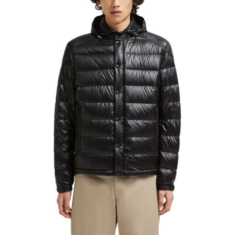 【代購】Moncler Gliere Logo Patch Padded Jacket