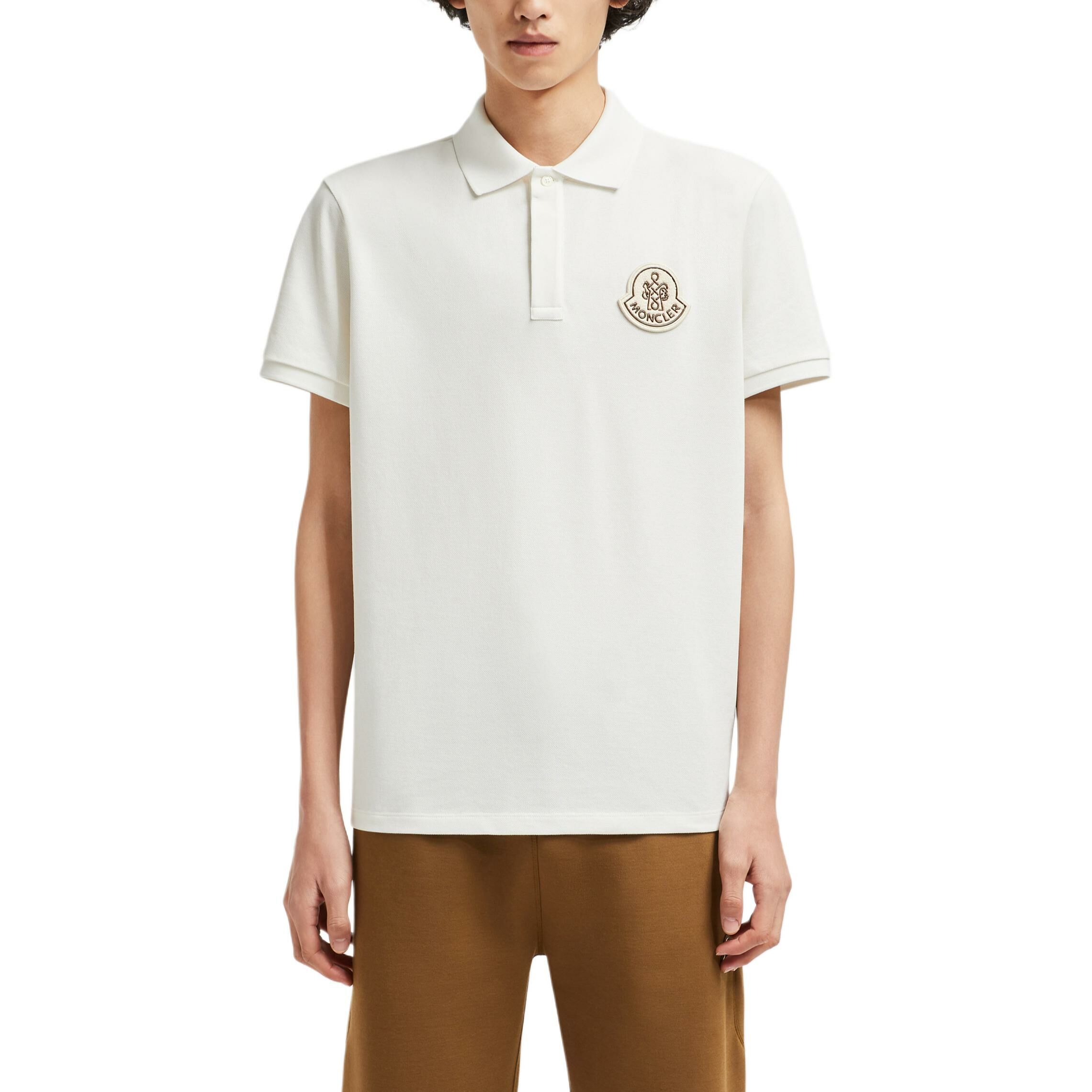 【代購】Moncler Year Of The Snake patch Cotton Polo Shirt