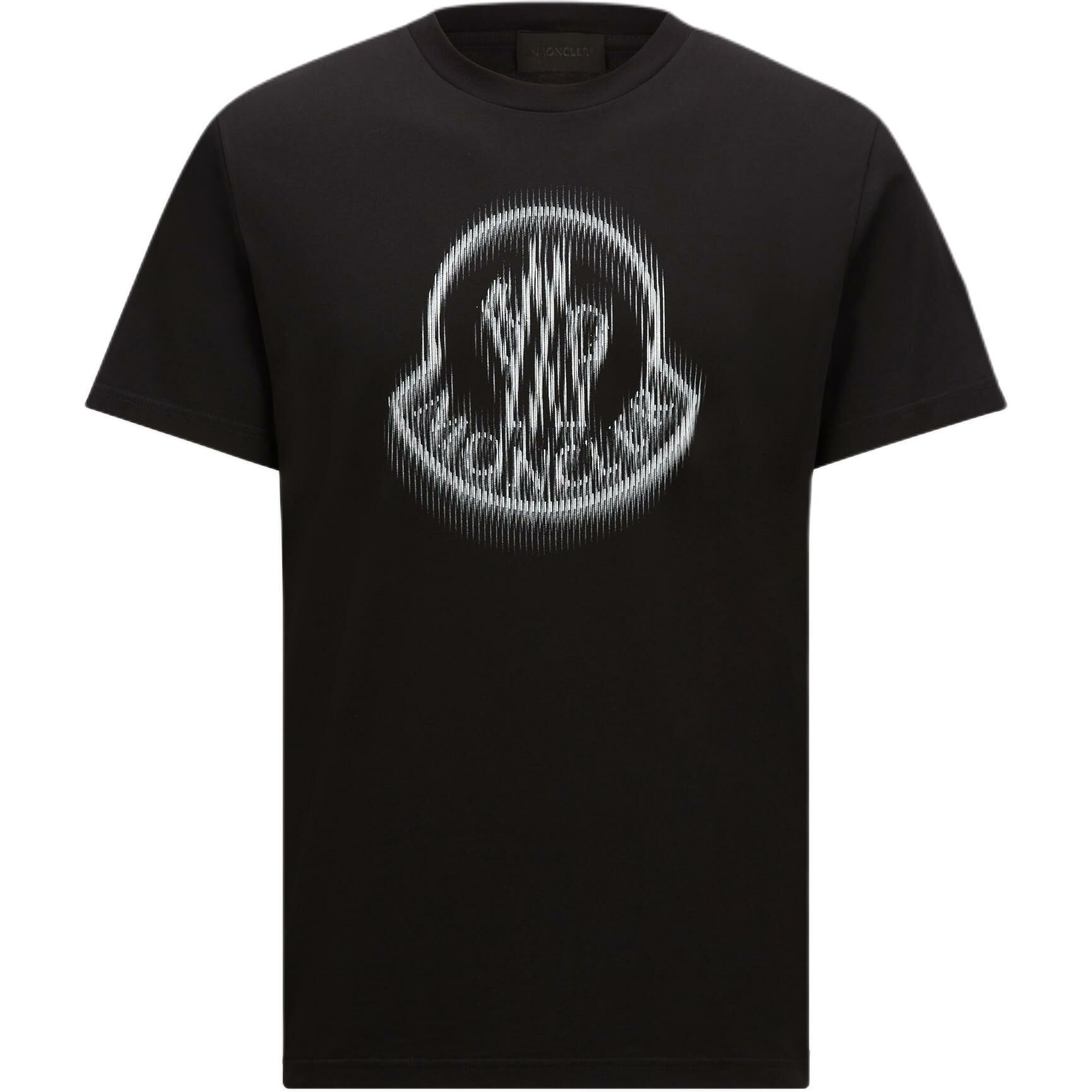 【代購】Moncler Gradient Logo Printed Crewneck T Shirt