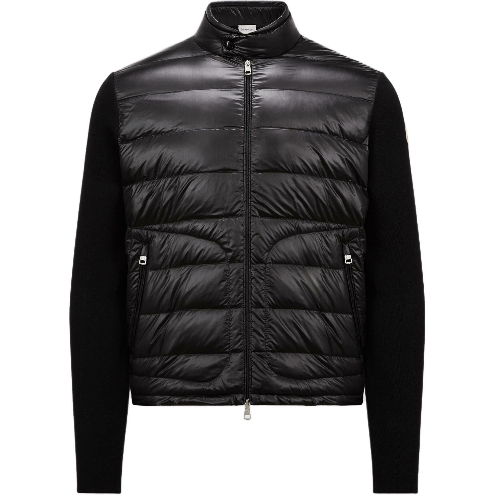 【代購】Moncler Tricot Zip Up Padded Cardigan