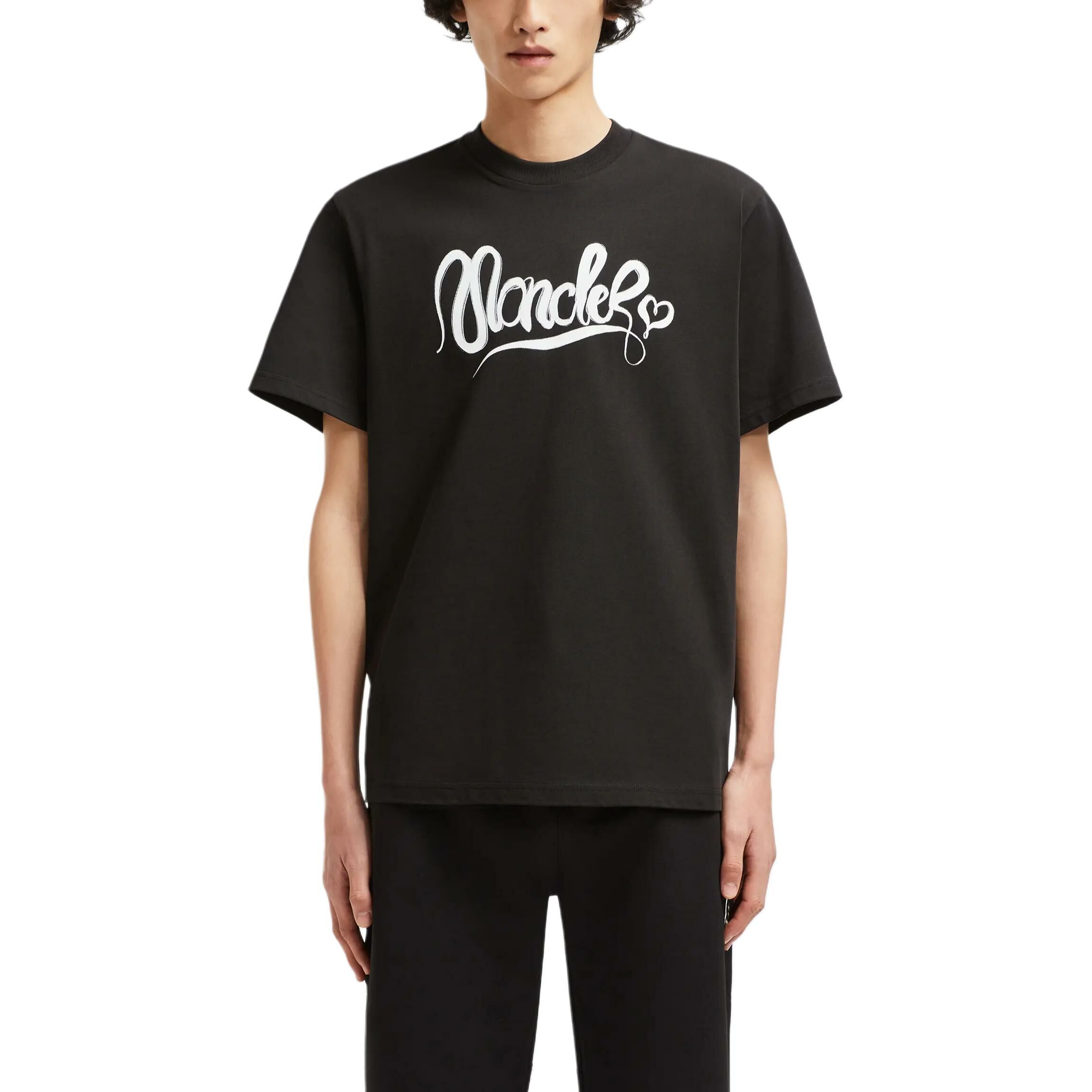 【代購】Moncler Logo Printed Crewneck T Shirt