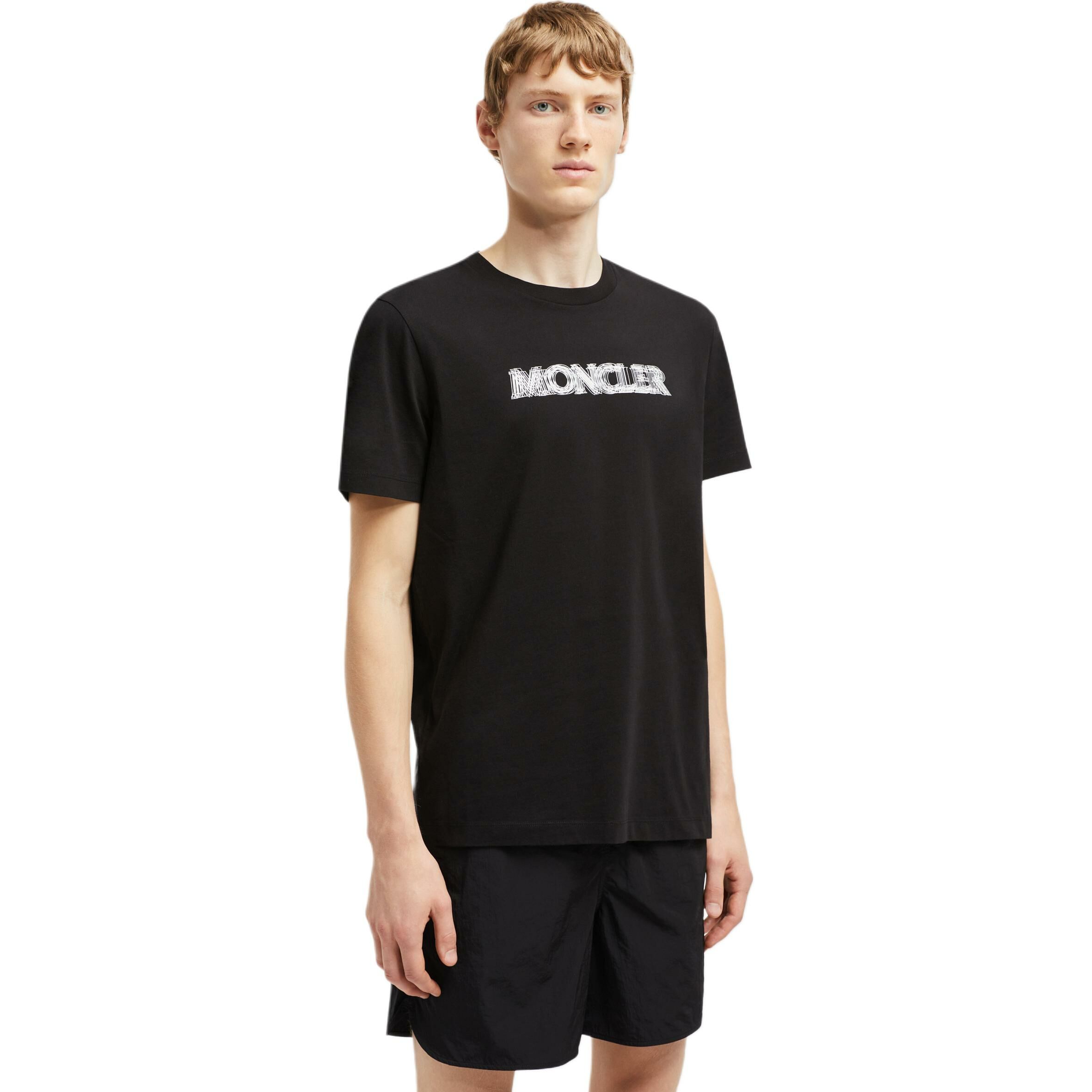 【代購】Moncler Logo Printed Crewneck T Shirt