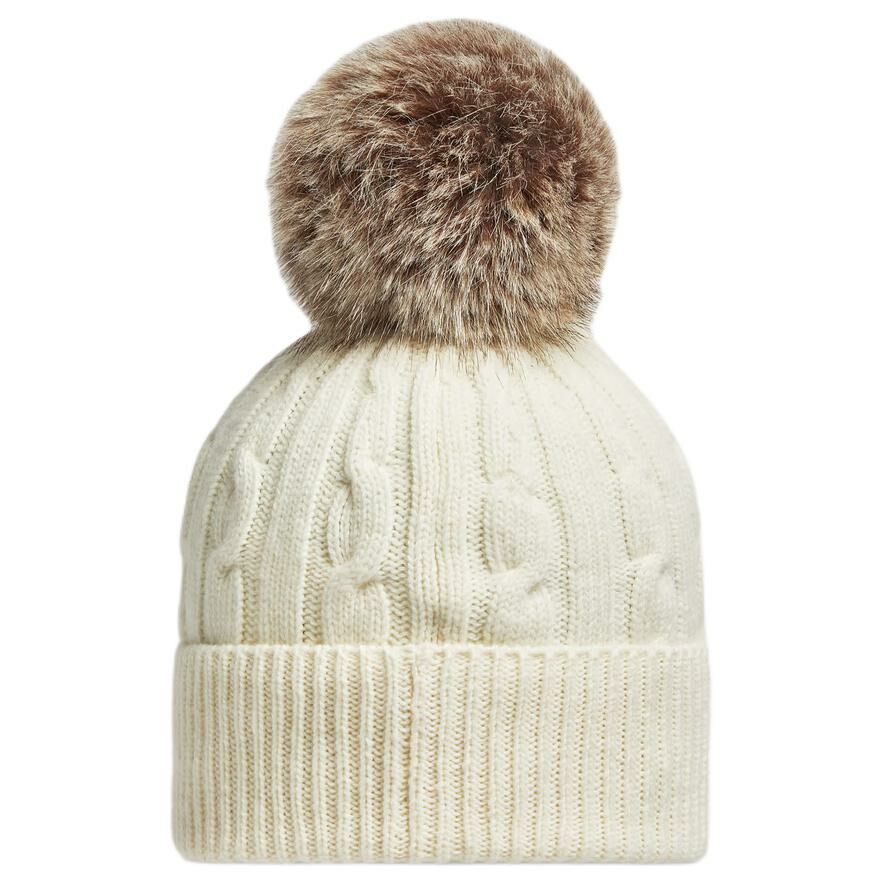 【代購】Moncler Logo Patch Pompom Detailed Beanie