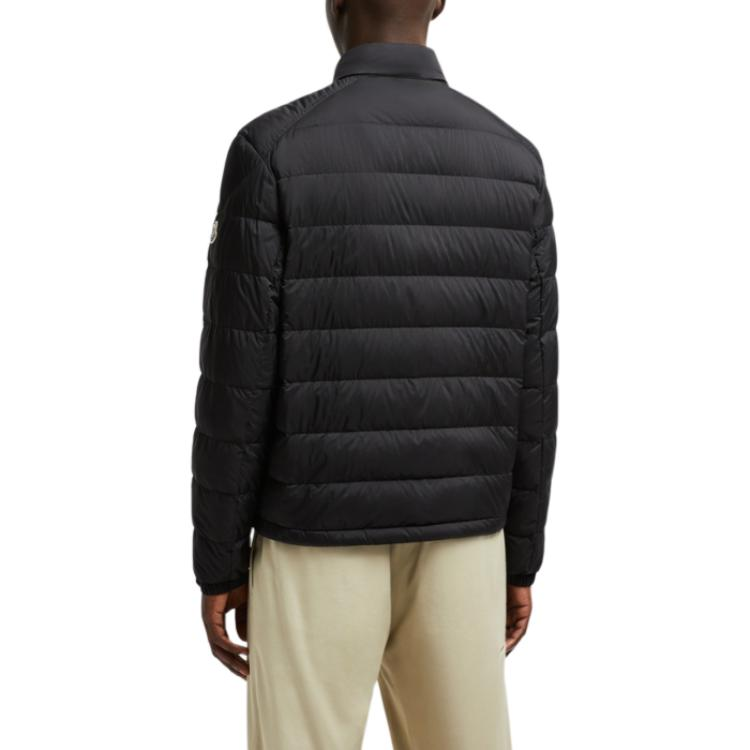 【代購】Moncler Selves Logo Patch Quilted Jacket