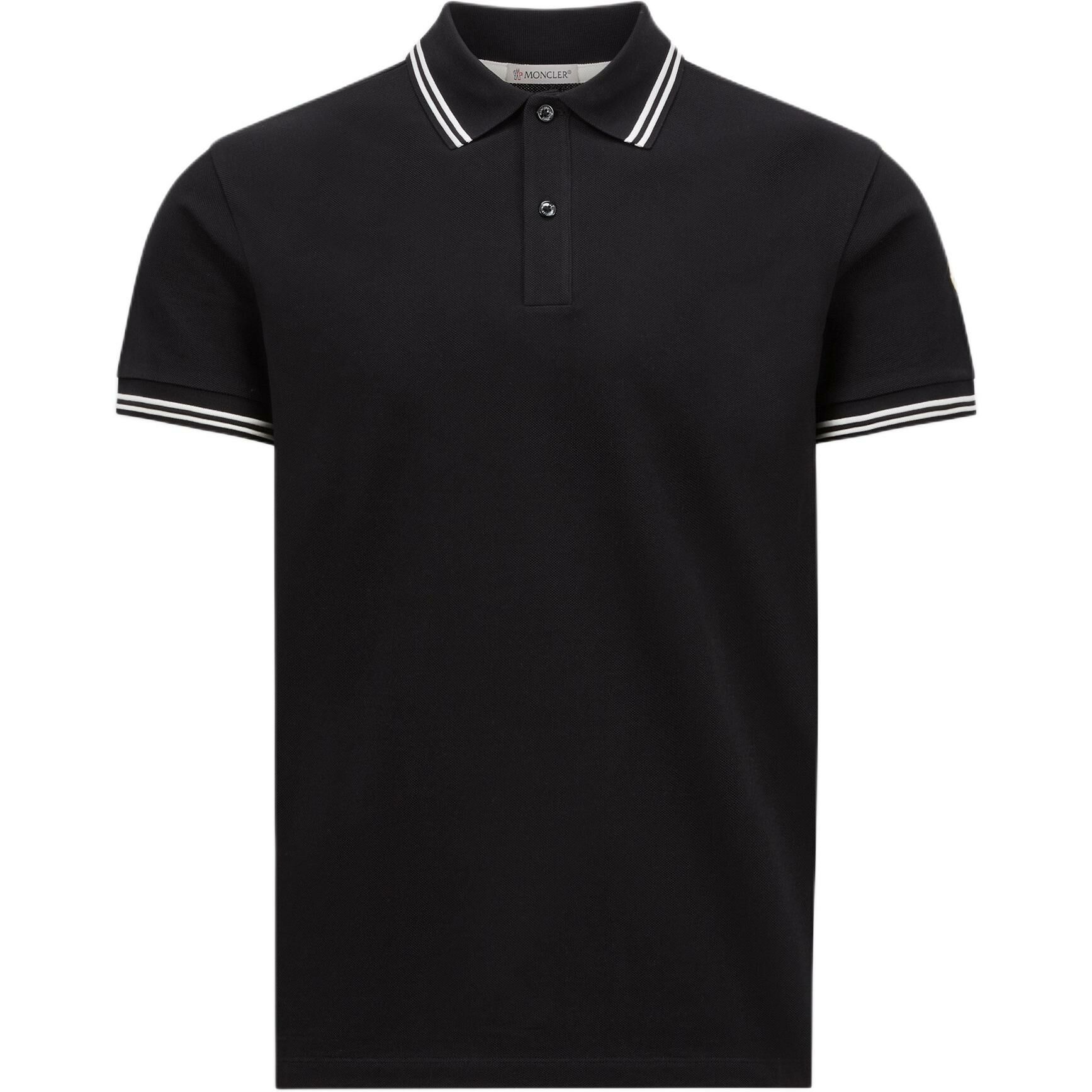 【代購】Moncler Logo Patch Short Sleeved Polo Shirt