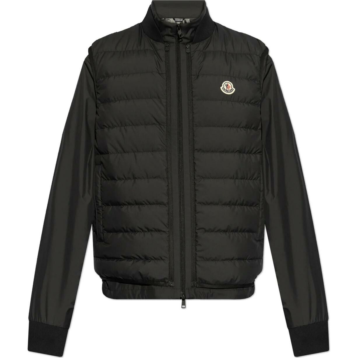 【代購】Moncler Logo Patch Zip Up Padded Jacket