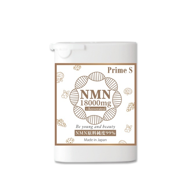 日本 Prime S - NMN 18000 3合1 抗氧逆齡修復補充膠囊 (含100%破壁靈芝+白藜蘆醇) (20粒) (EXP:2027.11)