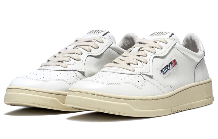 【代購】AUTRY Medalist Leather Low White